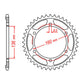 Sprocket Kit BMW F650 ST/GS - 520XRE 16/47