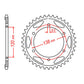 Sprocket Kit Honda VFR400 (NC30) - 525XRE 15/40