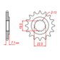 Sprocket Kit Suzuki GN250 - 520XRE 15/41