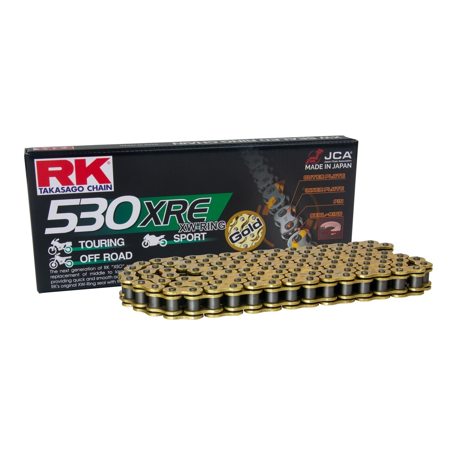Sprocket Kit Suzuki GSXR750 '96-'97 Gold - GB530XRE 15/43