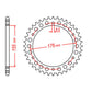 Sprocket Kit Triumph Sprint ST 1050i '06-'09 - 530ZXW 19/42