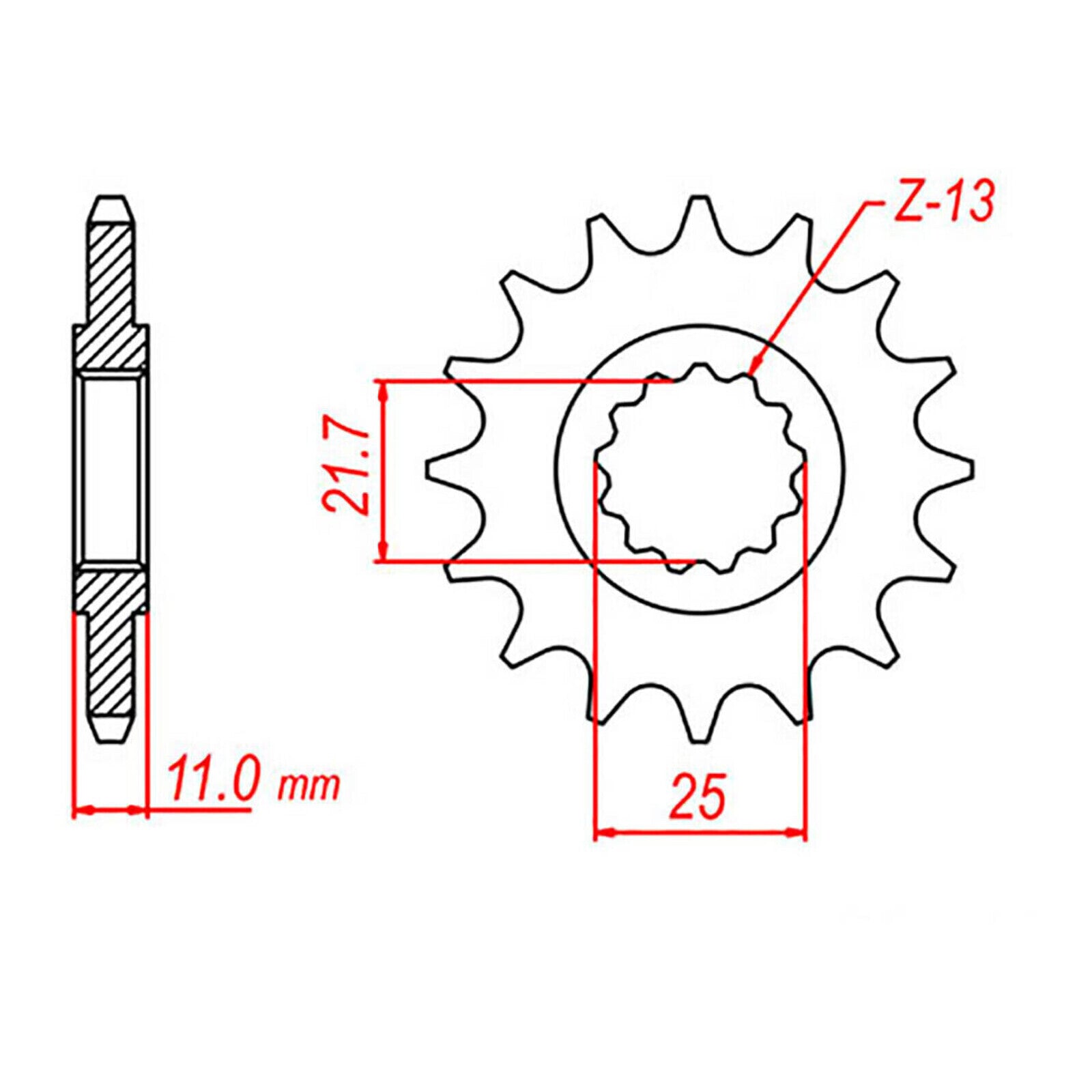 Sprocket Kit Yamaha YZF750 '93-'98 Gold - GB530XRE 16/39