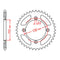 MTX 215 Steel Rear Sprocket #420