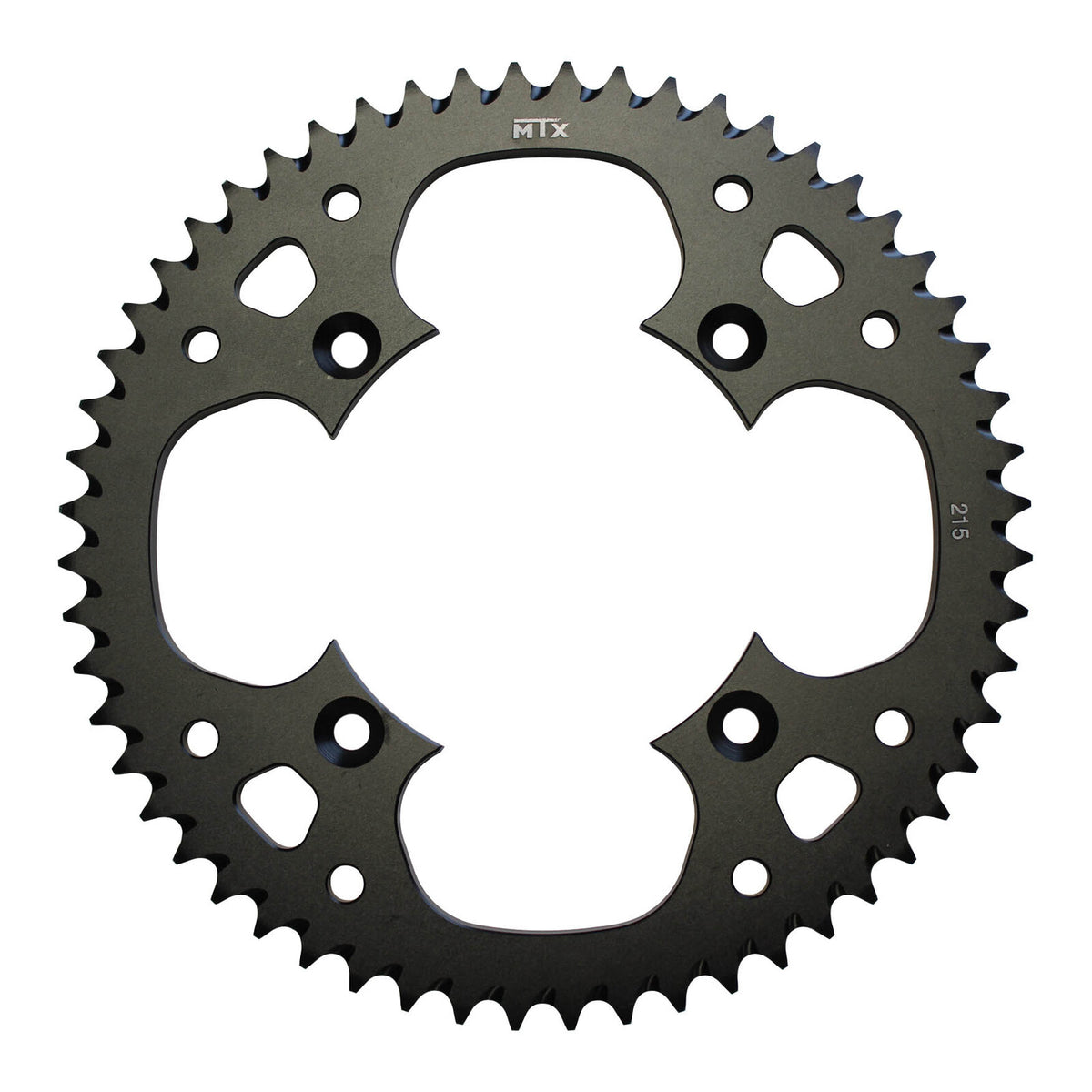 MTX 215 Zero Aluminium Rear Sprocket #420 - Black