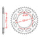 MTX 1465 Steel Rear Sprocket #420