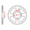 MTX 834 Steel Rear Sprocket #420