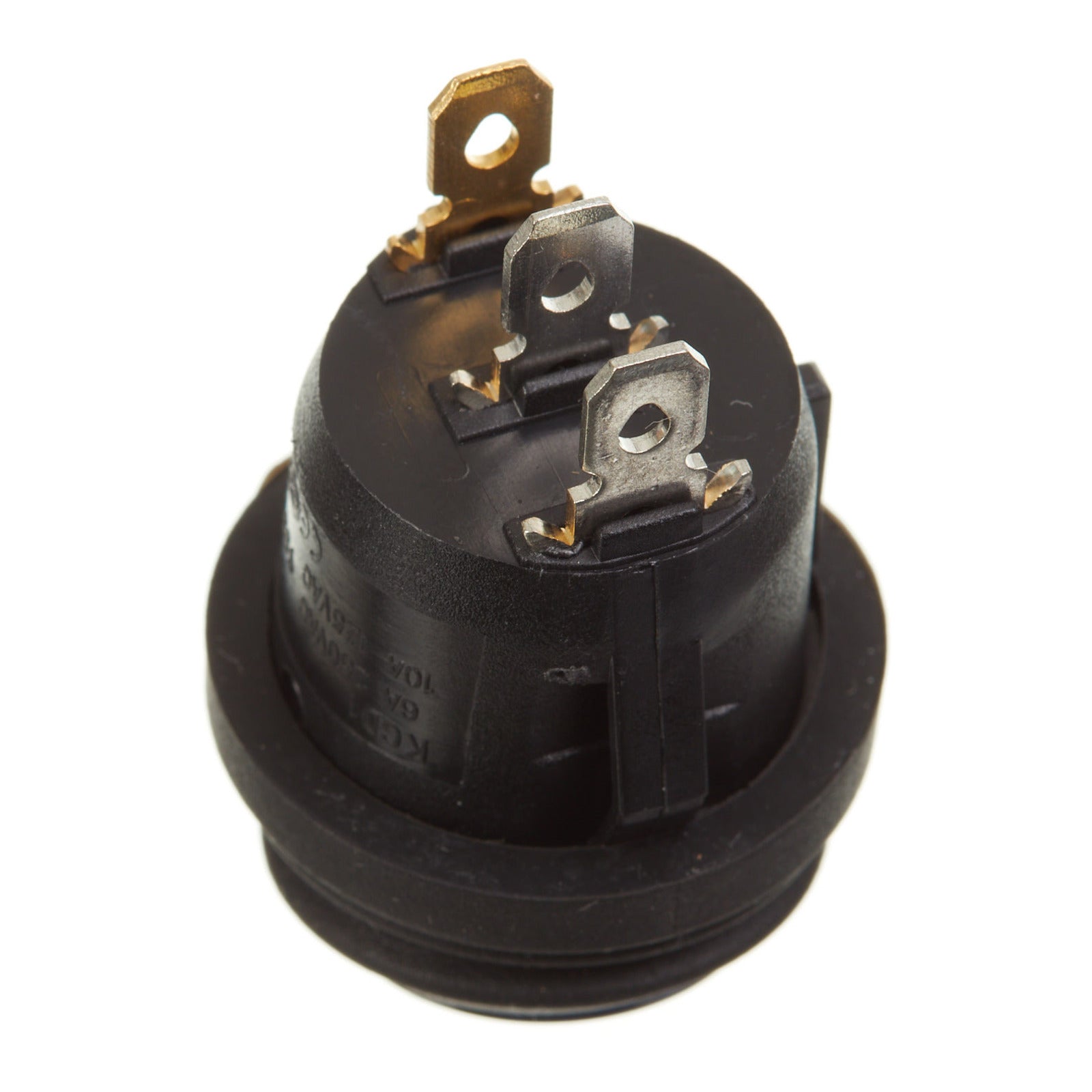 WHITES 12V ROCKER SWITCH ON-OFF BLU WATERPROOF ROUND