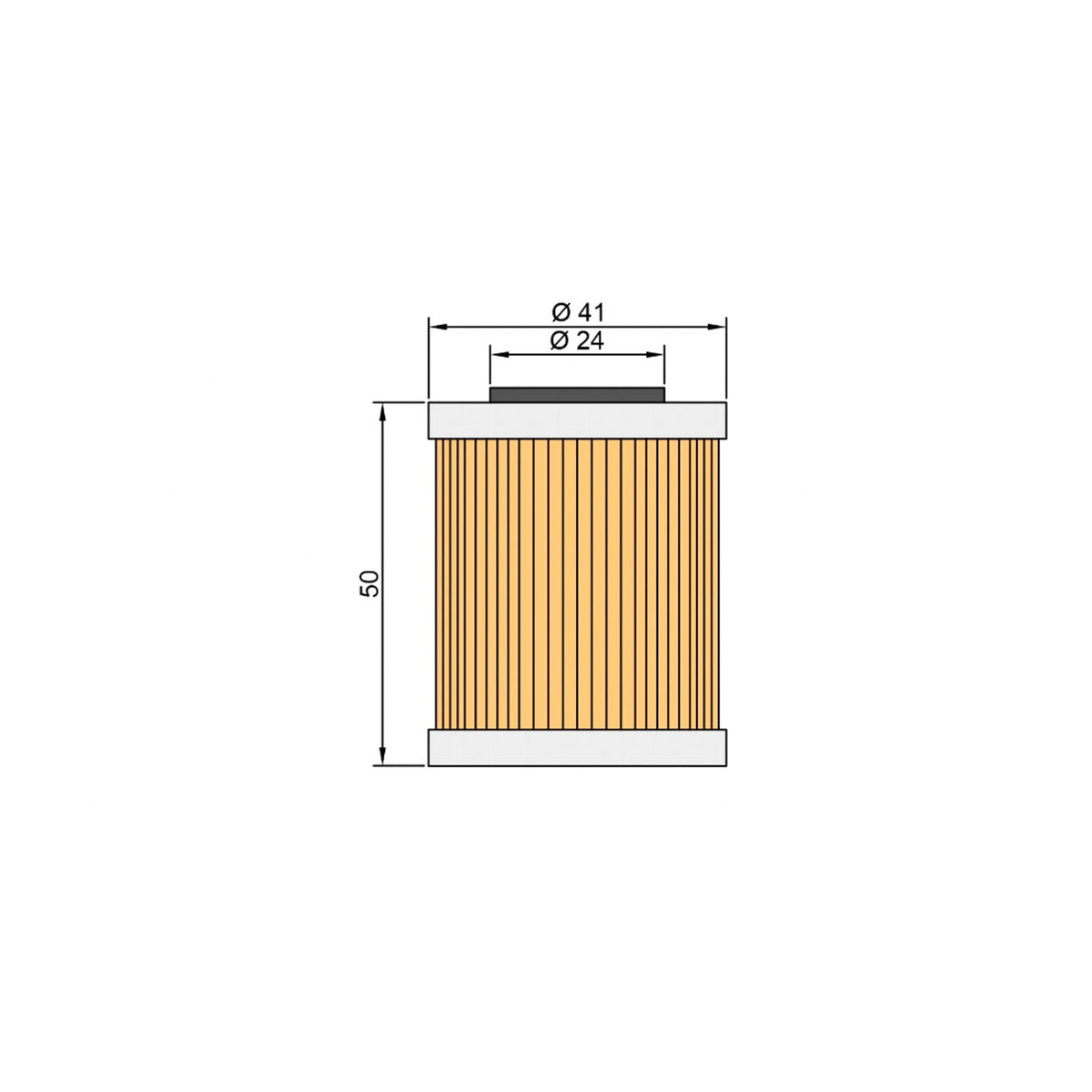 Twin Air Oil Filter KTM (2nd) EXC / SX / MXC / SMR / SXS / SXC ATV