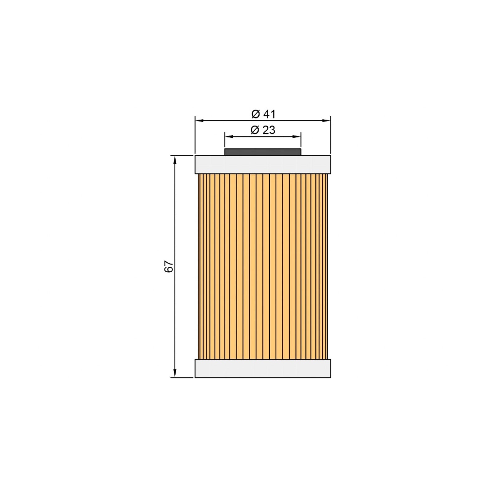 Twin Air Oil Filter KTM 250SXF/EXC/SX '06-'12 450SXF/XC