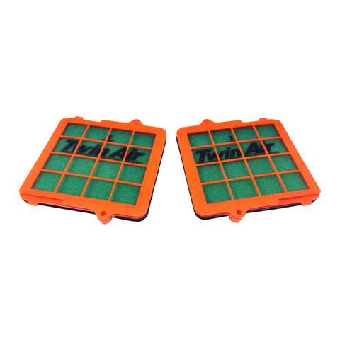TWIN AIR PRE-OILED AIR FILTER (FR) & FLTR FRMES (2 PCS) HON