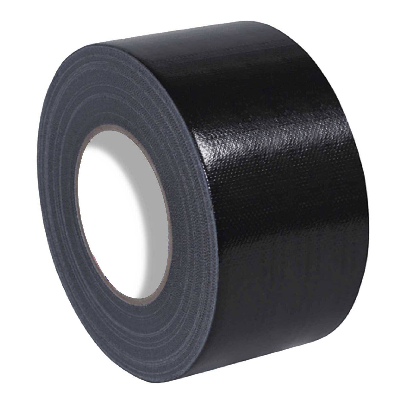 WHITES TAPE DUCT BLACK 48mm X 30Mtr