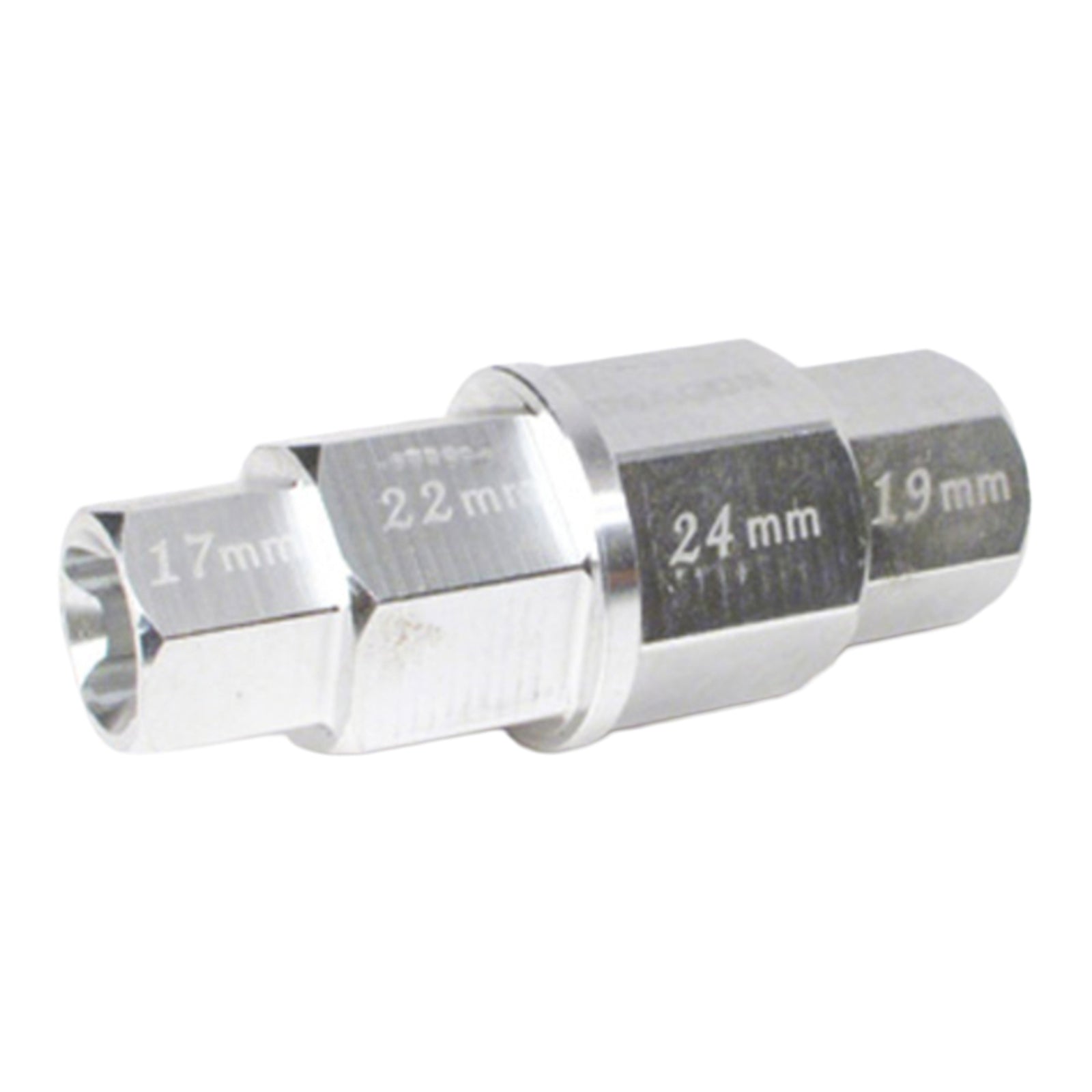 WHITES 4-IN-1 HEX AXLE TOOL 17 19 22 24mm ALUM