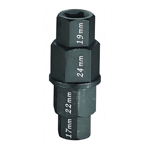 WHITES 4-IN-1 HEX AXLE TOOL 17 19 22 24mm CrMo