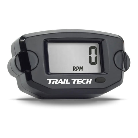 Trail Tech TTO - Tach / Hour Meter - Black