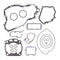 Vertex Complete Gasket Set Yamaha