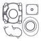 Vertex Top End Gasket Set Kawasaki