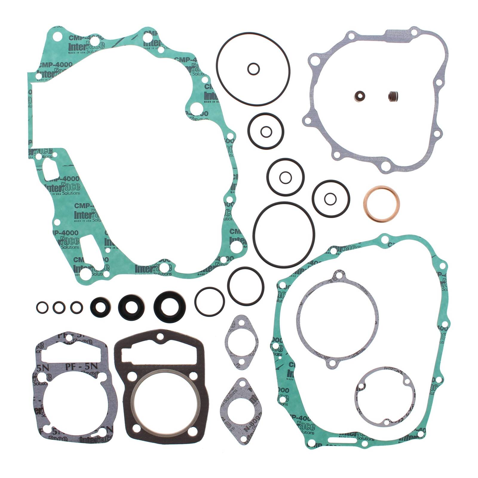 Vertex Complete Gasket Set with Oil Seals Honda