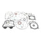 Vertex Complete Gasket Set with Oil Seals KTM
