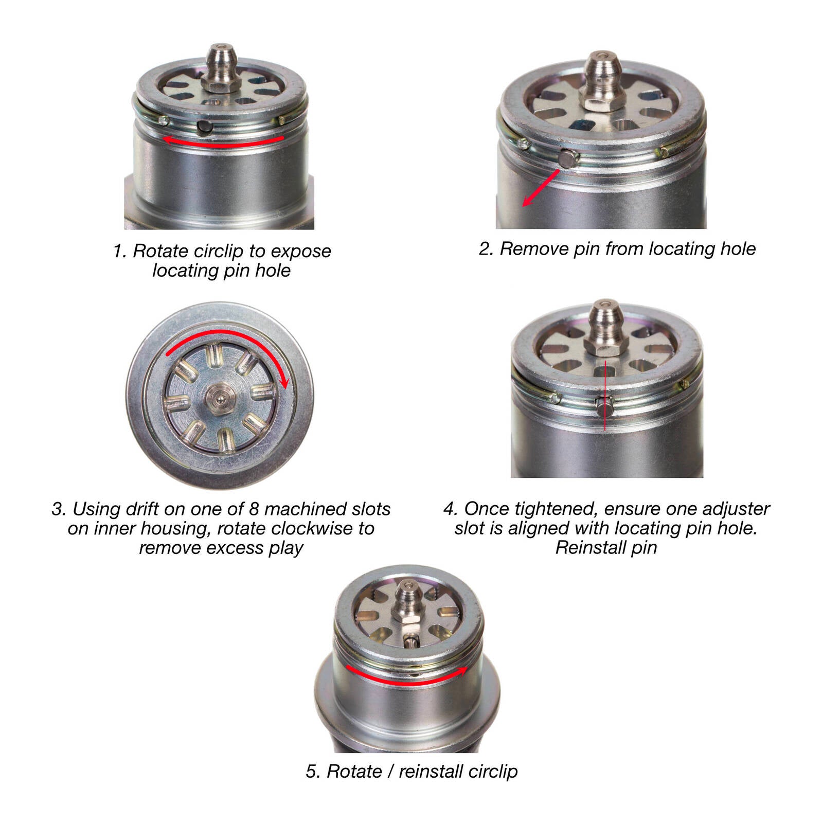 Whites Ball Joint Plus - Heavy Duty, Adjustable