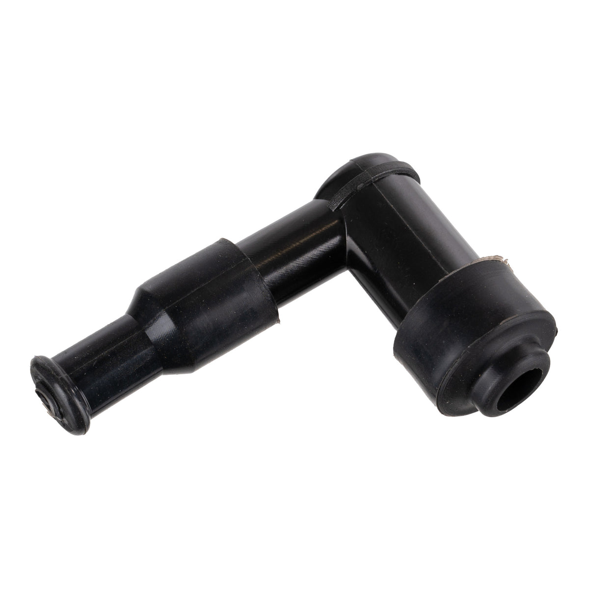 Whites Spark Plug Cap (Replaces LB05E) Right Angle - Black