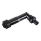 Whites Spark Plug Cap (Replaces XZ05F) Long Right Angle - Black