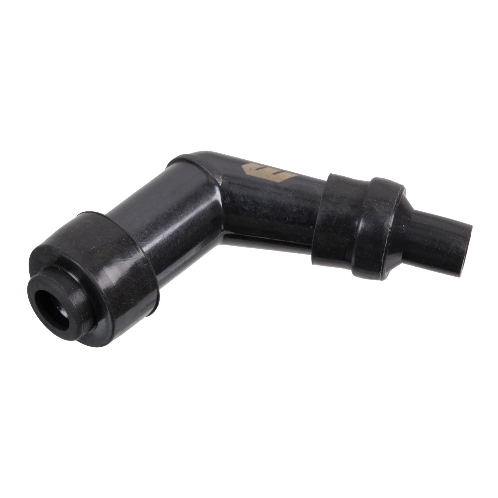 Whites Spark Plug Cap (Replaces VD05EG) Long Right Angle - Black
