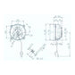 SPAL UNIVERSAL 12V COOLING FAN - 104MM DIAM X 60MM HIGH
