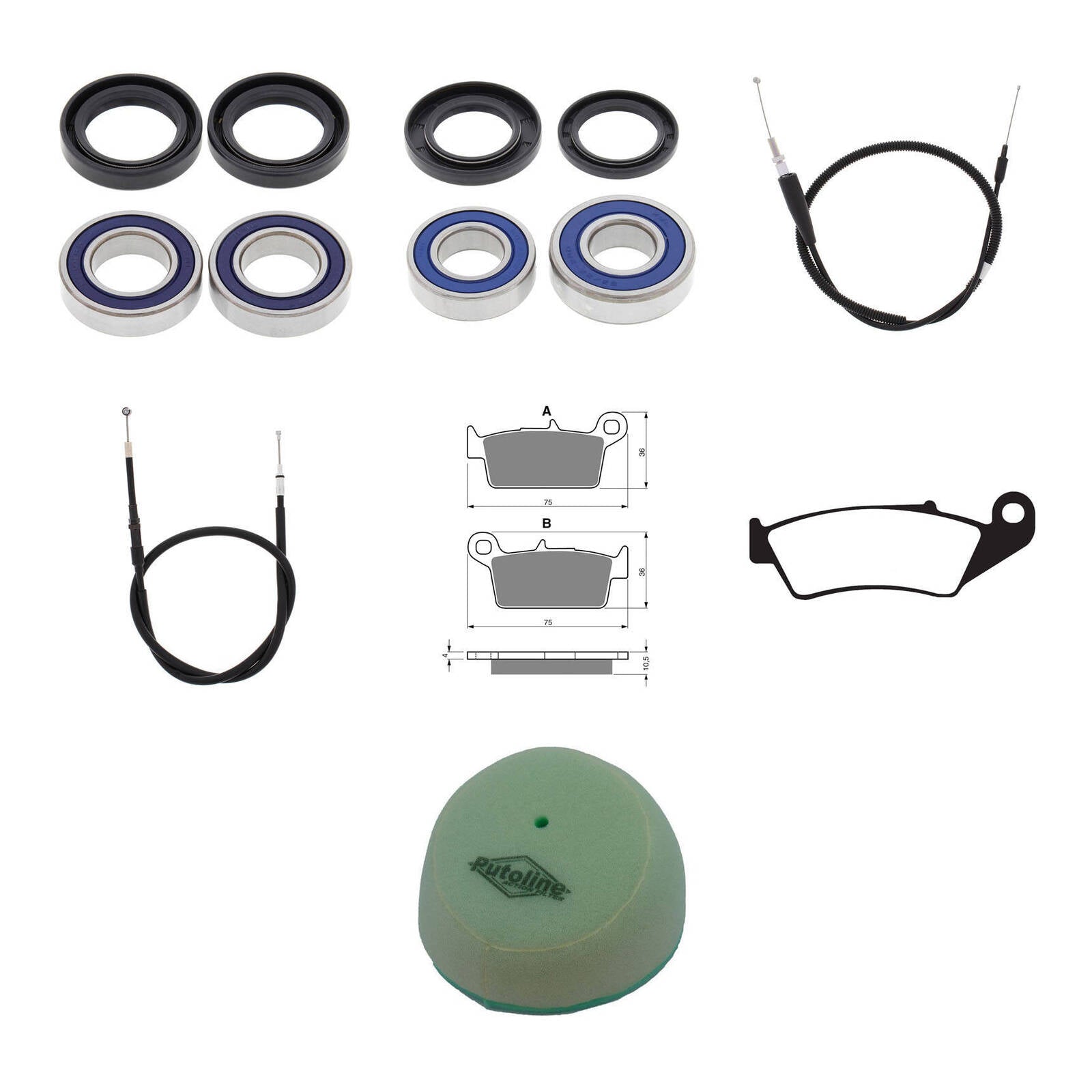 Offroad Refurb Kit - Yamaha YZ250 '02