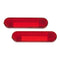 Whites Reflectors - Oval 95mm x 22mm - Pair