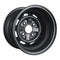 Whites ATV/UTV Steel Rim 12x7.5 Honda Rear 4/110 -21 - Black