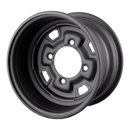 Whites ATV/UTV Steel Rim 12x7 Can-Am Front & Rear 4/137 +12.7 - Black