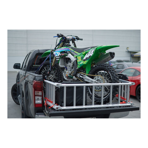 Whites Alloy Tailgate Ramp Folding 222x35cm - 318kg Rated