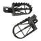 Zeta Wide Foot Pegs CrMo Mid - KLX110 / 110L / DR-Z50 / 70 / 110