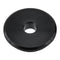 Zeta Aluminium Throttle Tube Replacement End Plug with O-Ring - Black