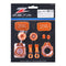 Zeta Billet Kit - KTM SXF / XCF (2013+) - Orange