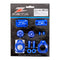 Zeta Billet Kit Husqvarna TC125 - Blue