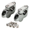 Zeta Bar Rise Kit Offset: 20mm Height: 26mm 22.2mm Bar - Ti-Colour