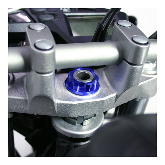 Zeta Stem Nut (M22x27 P1.0 H12) - Blue
