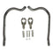 Zeta Armor Bended Hand Guard for 28.6mm Bar - Titanium Colour