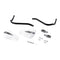 Zeta Armor Handguard XC Kit for 22.2mm Bar - Black / White