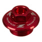 Zeta Oil Filler Plug Suzuki RM/RMZ, Yamaha Serow 250 - Red