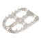 Zeta Aluminium Foot Pegs Stainless Blade