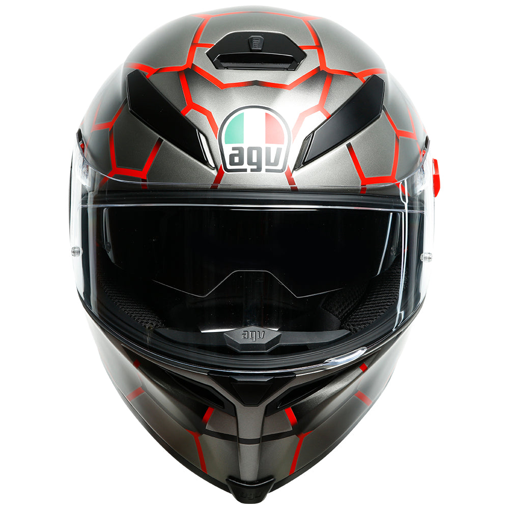 AGV K5 S [VULCANUM RED] 2