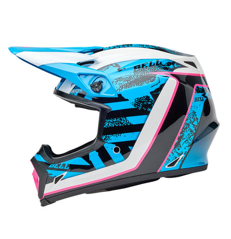 Bell MX-9 MIPS Breakdance Blue/Pink