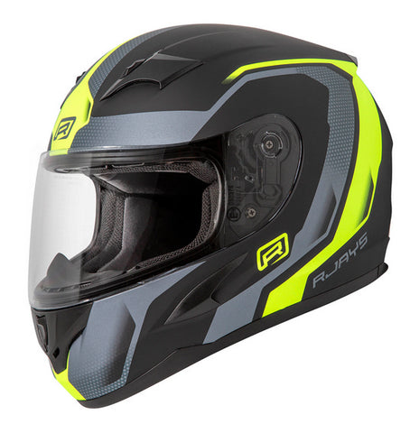 RJAYS GRID Helmet - Matt Blk/Hi-Viz