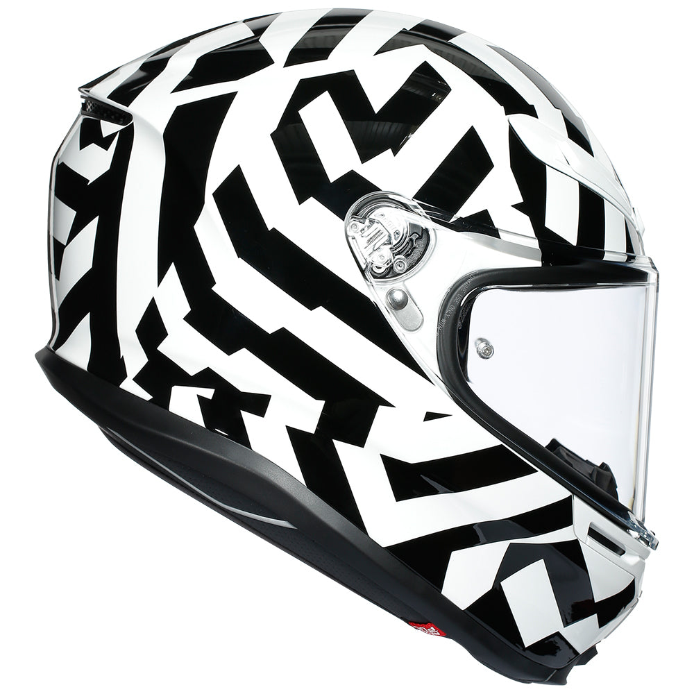 AGV K6 SECRET [BLACK/WHITE]