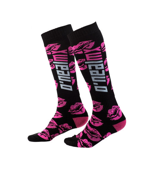 O'Neal Youth PRO MX XOXO Sock - Pink/Black