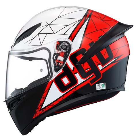 AGV K1 [SHIFT BLACK/WHITE/RED]