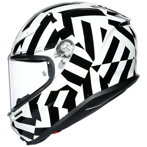 AGV K6 SECRET [BLACK/WHITE]