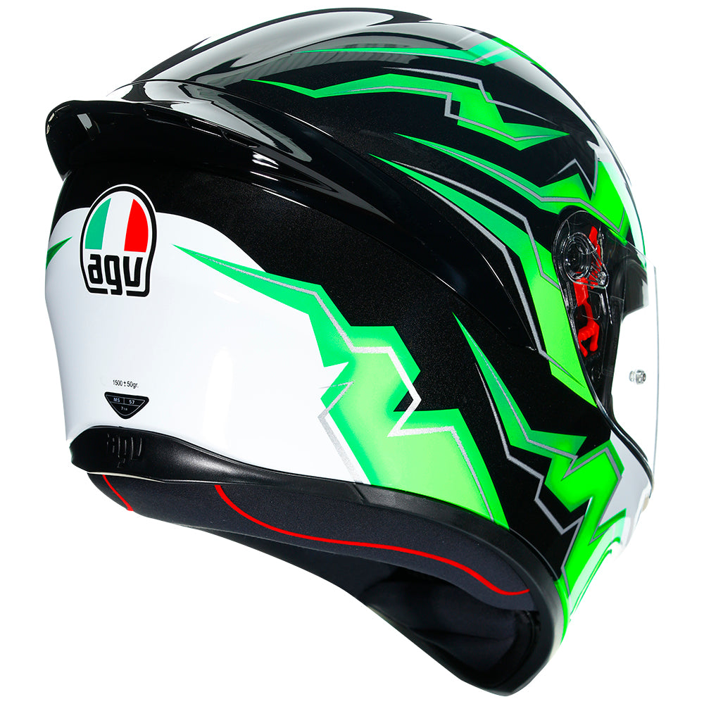 AGV K1 [KRIPTON BLACK GREEN] 5